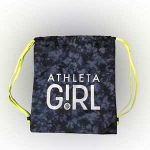 Athleta drawstring cinch sack backpack bag